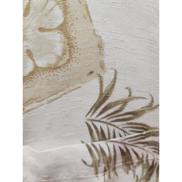 CARIBBEAN MENS XL MENS BUTTON UP SHIRT FLORAL VINTAGE Y2K TROPICAL VACATION SOFT - Picture 11 of 16